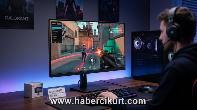 Xiaomi’den 95 dolarlık oyuncu monitörü: G25i 240 Hz ile geliyor
